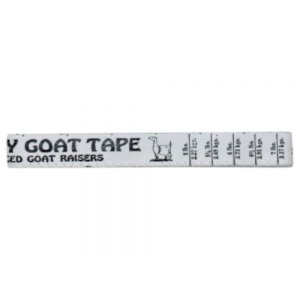 Equipment: Goat Weight Tape