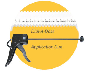 Equipment: Applicator Gun - 300ml Activated Charcoal Paste