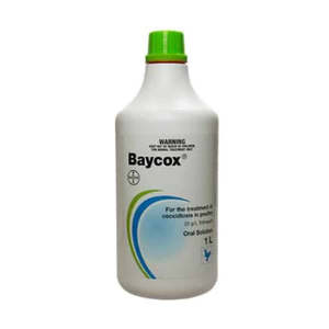Treatments: Poultry Baycox 2.5% Solution
