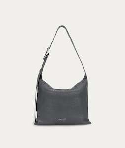 Shoulder Bags: Mr Midimese - Flint Bulle/Silver