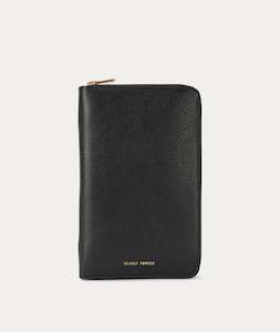 Mens Wallets: Travel Wallet - Black