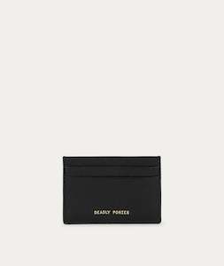 Mens Wallets: Card File - Black