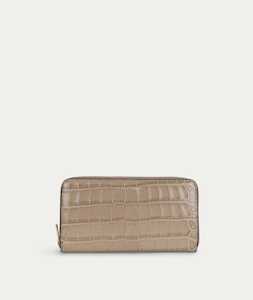 Maxi Wallet - Oat Croc