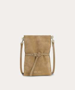 Mr Penny Pouchette - Oat Suede