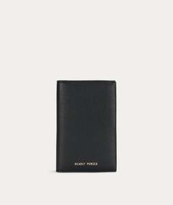 Mens Wallets: Passport Wallet - Black
