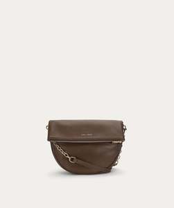 Mini Leopard Crossbody - Cocoa