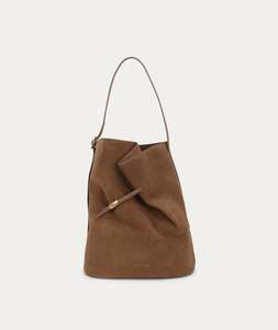 Clippity Tote - Hazel Suede