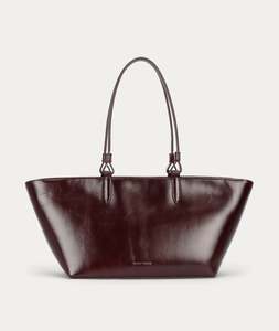 Medium Bandit Tote - Dark Cherry Gloss