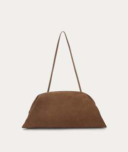 Clutches: Vault Clutch - Hazel Suede