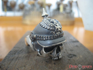 Products: Kaiser Skull Ring deadringerjewelry