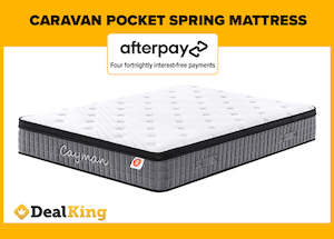 Mattresses: CARAVAN POCKET SPRING MATTRESS