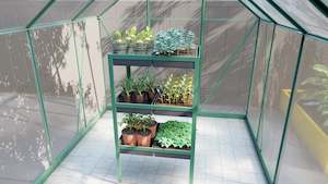 Greenhouses: Greenhouse Staging 4 Tier