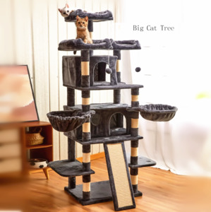 162CM Cat Tree House Scratching Post Condo