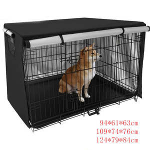 Pet Supplies: Waterproof Oxford Cloth Dog Crate Cover 3 Sizes Optional
