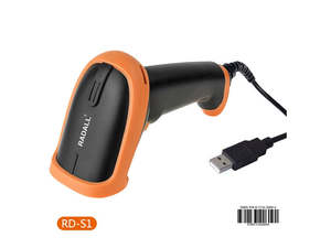 Point Of Sale Equipment: USB Wired Laser Barcode Scanner