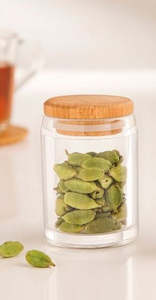 Bakeware: Saffron Jar With Wooden Lid 228059