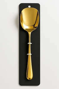 Stainless Steel Serving Spoon Gold 0391 802-3