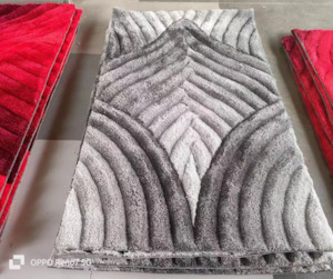 Carpets: Shaggy Rug Gray 160 x 230cm