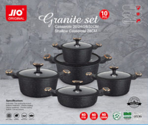 Cookware Set: Cookware set 5pc J-1810