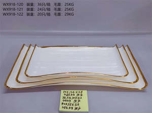 Dinnerware: Ceramic Serving Plate WX918-120