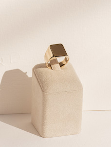 Signet Collection: Milieu Elongated Rectangle Signet