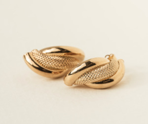 Fine Lines Collection: Sabine Twisted Drop Studs