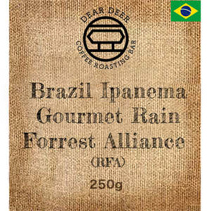 Single Origin: Brazil Ipanema Gourmet Rain Forrest Alliance (RFA)