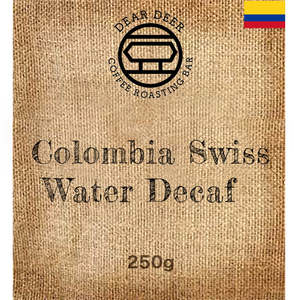 Decaffeinated Coffee: Colombia Swiss Water Decaf  (Washed)