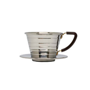 Kalita Coffee Equipments: Kalita 155 Stainless Coffee Dripper
