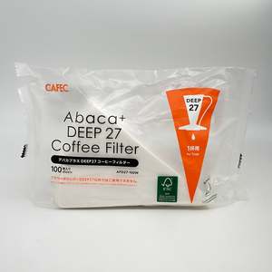 Kalita Coffee Equipments: Cafec Deep 27 Filter (100p)