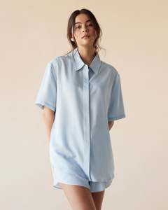 Dylan Short Sleeve Shirt - Mist