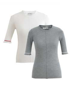 Tops: Merino Line Tee Duo
