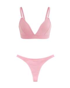 Bundles And Sets: Peony Bralette and Thong Set