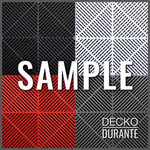 All Samples: Garage Tile Samples - Interlocking Polypropylene Flooring - Build your Own Selection | DECKO - Fully Refundable (up to 6 items) with FREE Delivery and Return