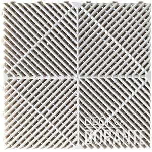 Garage Tile - <b>WHITE</b> - Interlocking Polypropylene Flooring | DECKO <b>DURA&hellip;