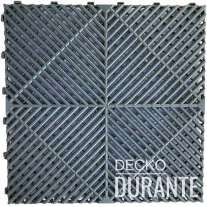 Garage Tile - <b>GREY</b> - Interlocking Polypropylene Flooring | DECKO <b>DURAN&hellip;