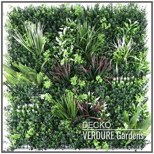 Artificial Plants Green Wall Panel - <b>AMAZONIA</b> - 1000x1000mm | DECKO VERDU&hellip;