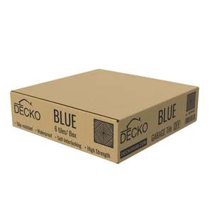 Strong Durante Diy Multipurpose Tiles: BLUE - DECKO Durante N Tile - (Box with 6 tiles)