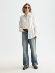 Striped Shirt with Pockets