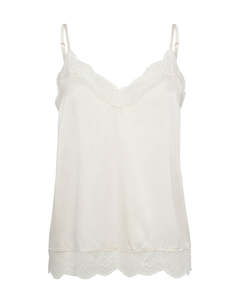 Tops: Ditte Silk Lace Singlet