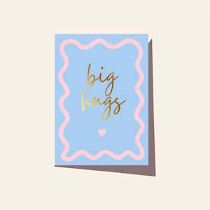 Greeting Card | Wavy Big Hugs