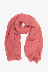 Antler Nz: Block Colour Scarf | Rouge Pink