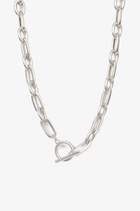 Heavy Link Fob Chain | Silver