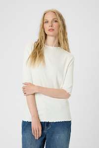 Knitwear: Candace Short Sleeve Tee