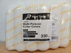 Paint Brushes Rollers: Paint Tools Poly 6pk Roller Sleeves