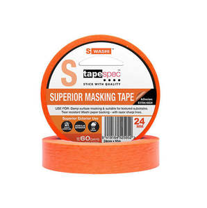 Film Tape: Tapespec Superior Masking Tape Orange Washi 60 Days