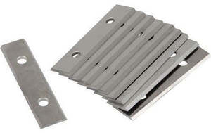 Plaster Tools: German Linbide Scraper Blade 60mm 10pk