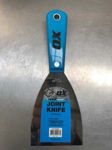Plaster Tools: Ox Stainless Joint Knife 75mm