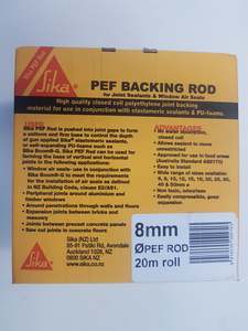 Plaster Tools: Sika PEF Rod 8MMX20M