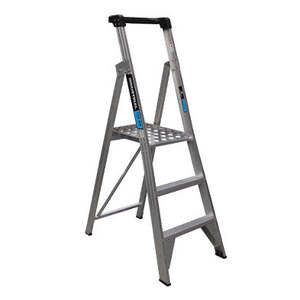 Scaffolding Ladders: Platform Ladder 3 step 0.85m  150kg Trade Series